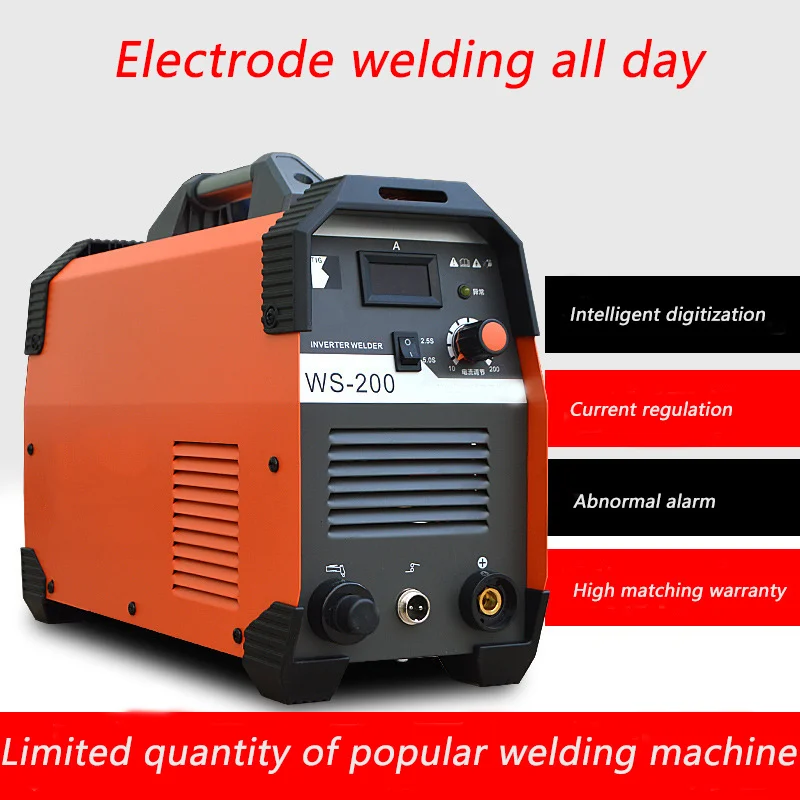 Ws-200a Inverter DC Dual Purpose Welding Machine Small Household TIG Welding Machine Cutting Arc Welding Machine