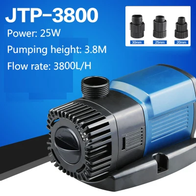 JTP-3800 Водяной насос SUNSUN перекачка ПОГРУЖНЫЕ насос преобразования частоты немой небольшой «Три в одном» jtp циркуляции фильтр Экономия энергии - Цвет: JTP-3800