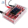 Fully Assembled Digital Oscilloscope 2.4" TFT LCD Display with Alligator Probe Test Clip Transparent Acrylic Case for DSOO138 2