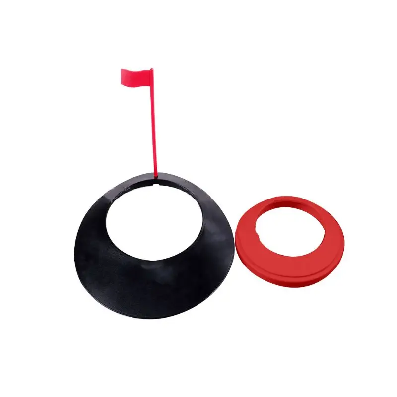 1 Pc Golf Plastic Putter Hole Cup Indoor Outdoor Backyard Practice Sign