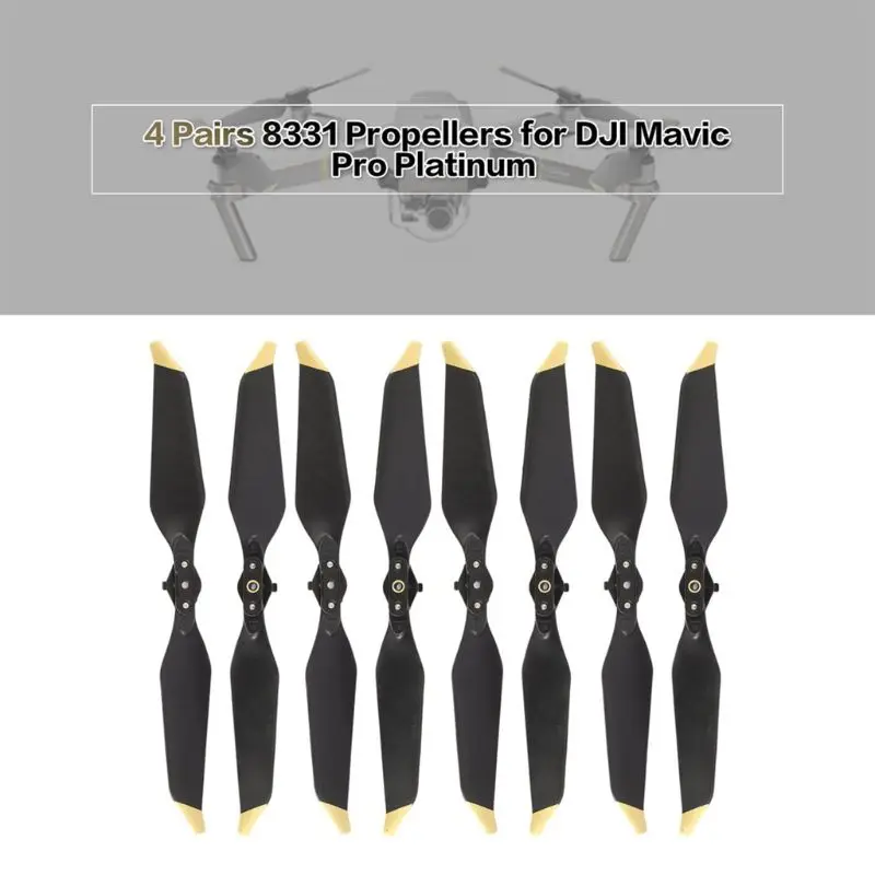 4/8 шт. 8331 низкая Шум пропеллеры для DJI Mavic PRO Platinum замена аксессуар крылья запасные части