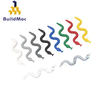 

BuildMOC 30115 Snake Brick For Building Blocks Parts DIY Educational Tech Parts Toys