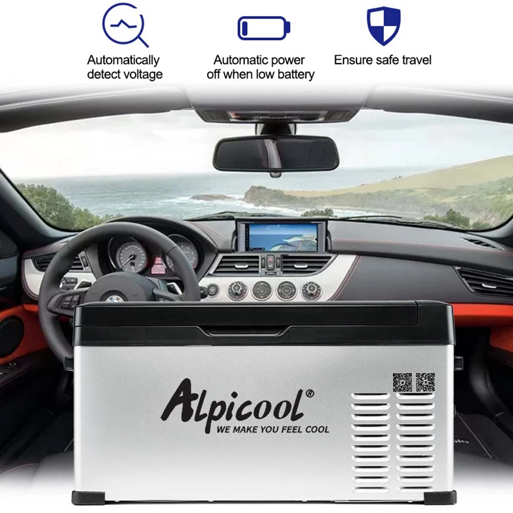 Portable Car Refrigerator Freezer Cooler Auto Fridge Compressor Quick Refrigeration Home Picnic Icebox cooluli classic 4 liter small mini fridge