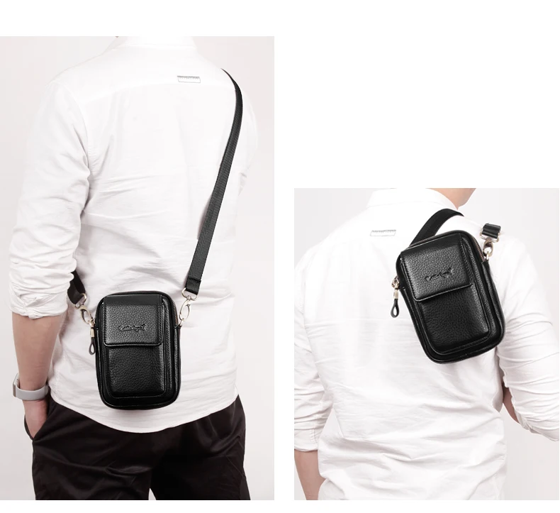 Cobbler Legend, мужская сумка через плечо, модная, натуральная кожа, сумка на плечо, повседневная, черная, деловая, мужская, s ручная сумка для телефона, высокое качество