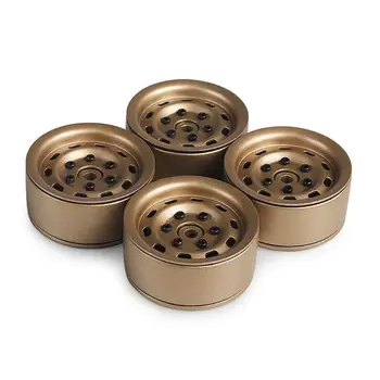 

4Pcs 1.9 inch Metal Hub Universal Wheel Rim for 1/10 RC Car Crawler Axial SCX10 Accessories R7RB