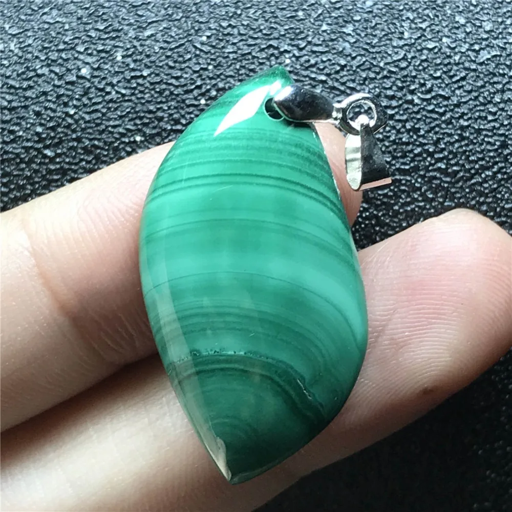 Green Malachite Pendant (133)