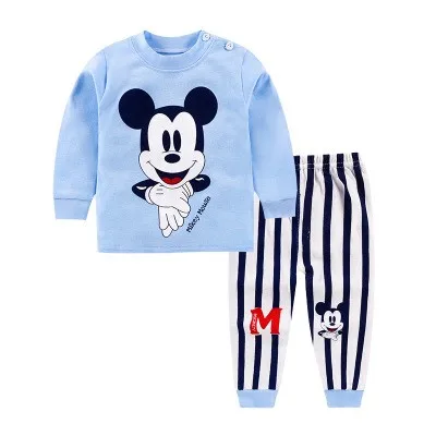 Disney/новая одежда для маленьких мальчиков 2020 г. Осенняя Повседневная футболка с