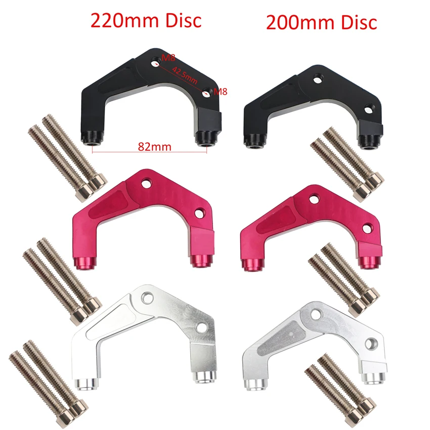 82mm Adapter Brake Caliper Motorcycle Radial Mounting Caliper Bracket Holder For Yamaha Scooter Rsz Jog Force Rpm Adelin Adl01