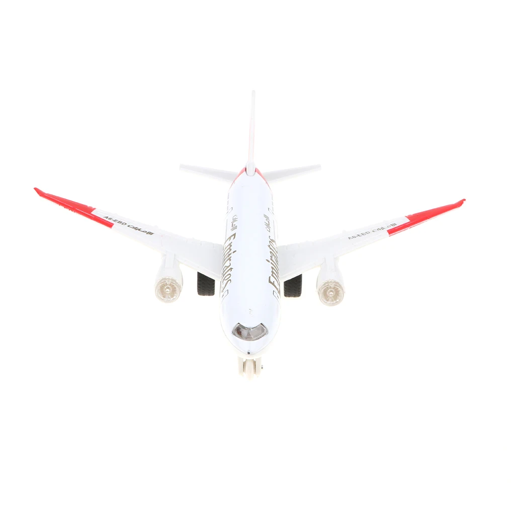 Alloy Emirates Airplane Model Toy for Kids Toddlers, 777 Airliner Toy, Home Desk Decor, Kids Birthday Gift