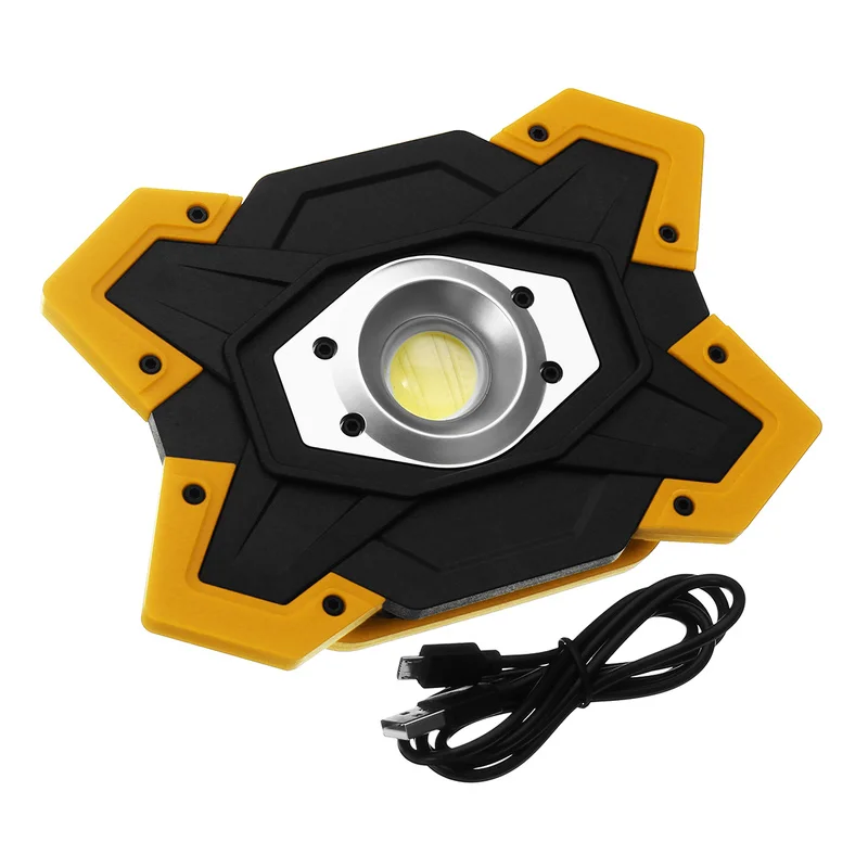 

15W LED Portable Lanterns COB Camping Light 1200lm DC 5V Rechargeable 3Modes LED Work Light Spotlight Portable Lamp