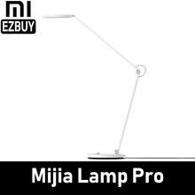 Xiaomi Mijia светодиодный настольный светильник Pro, умный светильник для чтения с защитой глаз, настольные лампы с затемнением, бестеневая лампа для работы с Apple HomeKit
