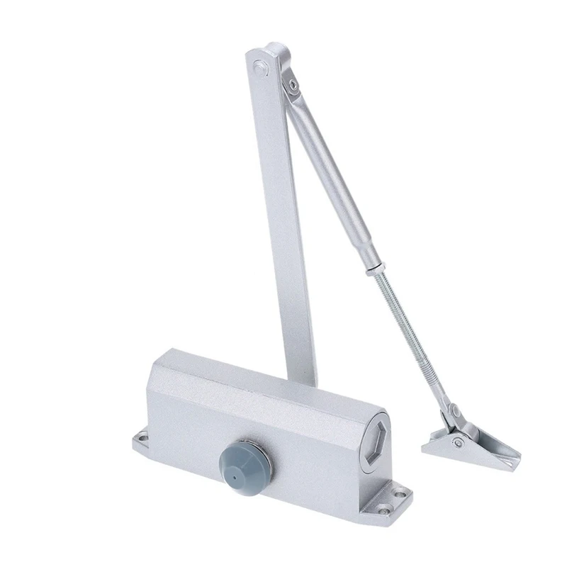 

HHO-Automatic Door Closers Security System Adjustable Closing/Latching Speed Aluminium For Left And Right Hand Doors 25-45 Kg 90