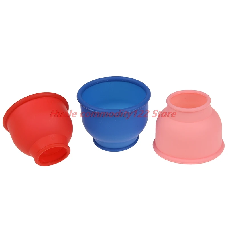 New 3 Pcs Men Penis Pump Ring Silicone Sleeve Penis Extender Trainer Accessories Men Masturbator Penis Pump Accessories Sex Toy
