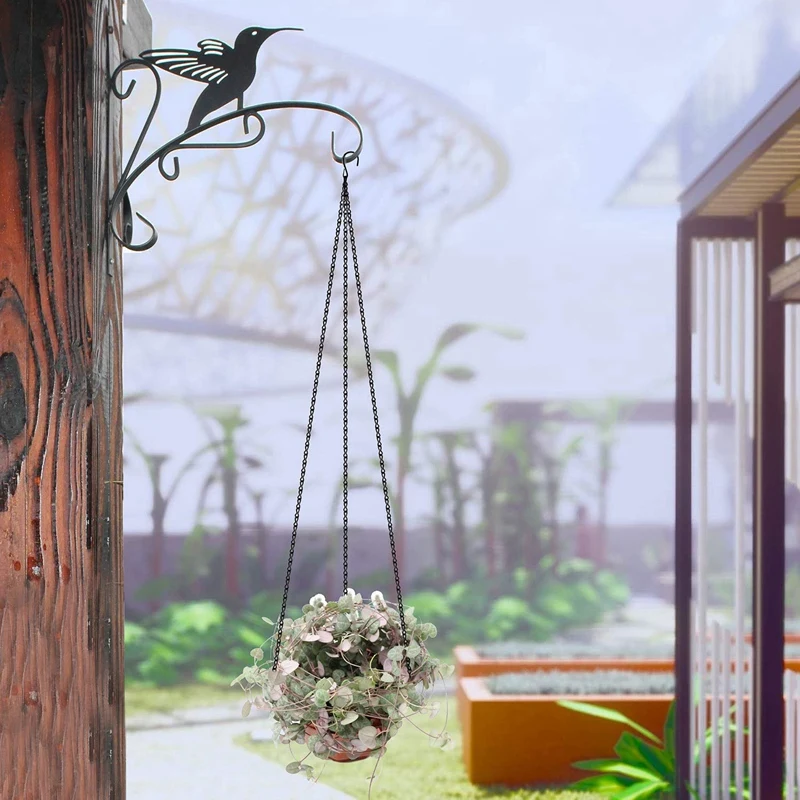 Hanging Chain, 35 Inch, Black, 4-Pack, for Bird Feeders, Planters, Fixtures, Lanterns, Suet Baskets, Wind Chimes and More! Outdo