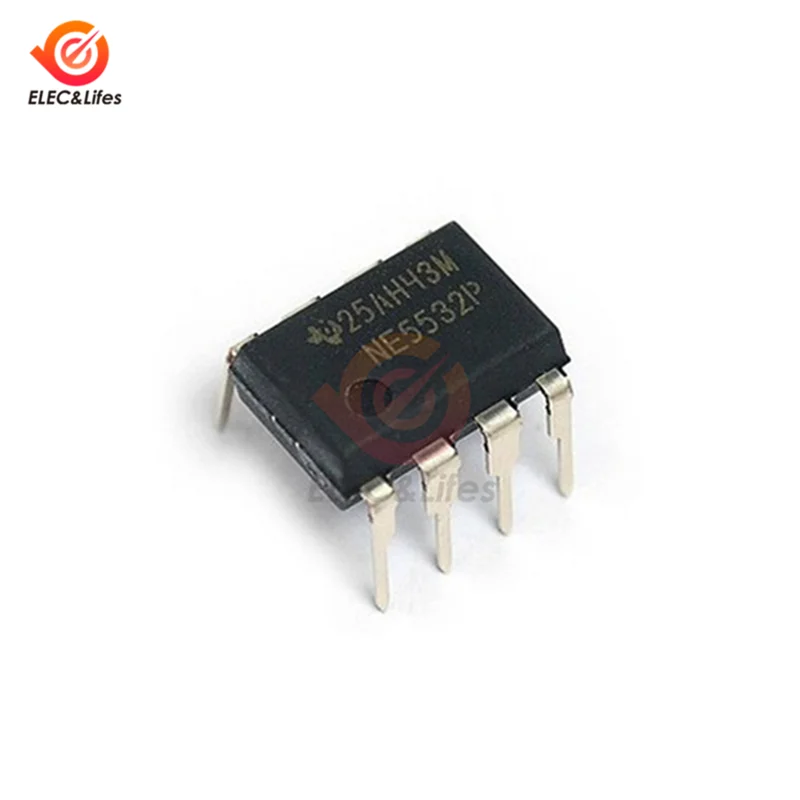 

50Pcs NE5532P DIP8 NE5532 DIP 5532P DIP-8 new and original IC Chip / NE5532 SMD