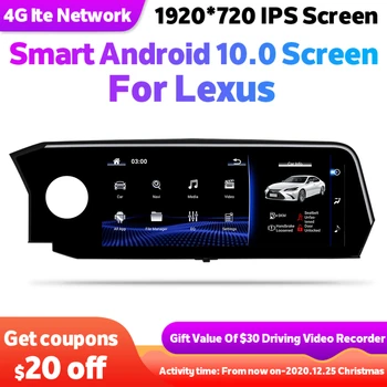 

Android 10 Car Multimedia GPS Audio Stereo For Lexus ES350 ES300H ES450 XV70 ES 2018 Navigation Autoradio 2 Din Tape Recorder