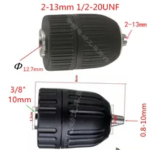 Сверлильный патрон без ключа 3/8 24UNF заменяемый для MAKITA HP343 DF347D DDF343
