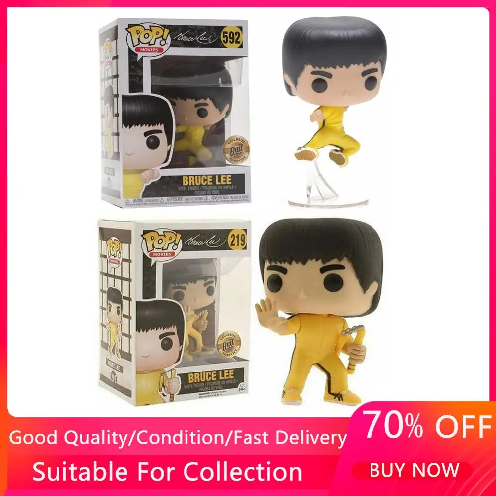 FUNKO POP король кунг фу Брюс Ли Коллекция игрушек из ПВХ для детей подарок на день