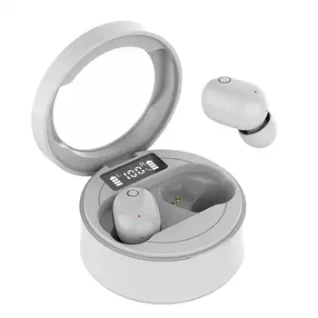 

Earbuds TWS Headsets For SMS-T10 Touch Control Wireless Bluetooth Earphones Touch Digital Display Bluetooth Headset