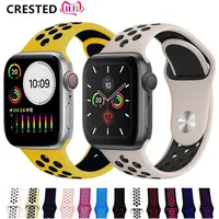 Ремешок для спортивных часов для apple watch band 42 мм/44 мм apple watch 4 3 band iwatch band 38 мм/40 мм correa браслет ремень часы аксессуары