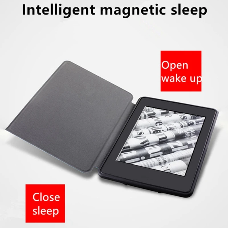 Мягкая силиконовая накладка на винтажный Чехол для 6 дюймов Amazon Kindle Paperwhite 4 10Th 2018