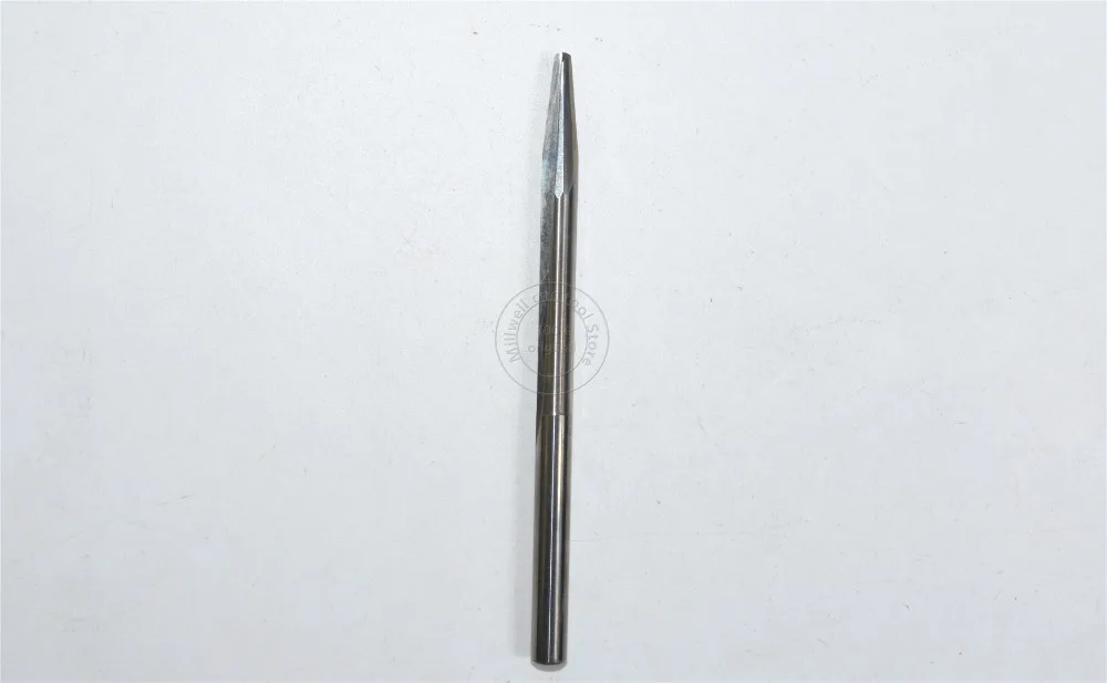5 PCS-6mm* R1.5* 100L, ЧПУ твердосплавный концевой фрезы, деревообрабатывающий вставной фрезы, со скошенным шариковым наконечником концевой фрезы, глубокий рельеф, ПВХ, МДФ