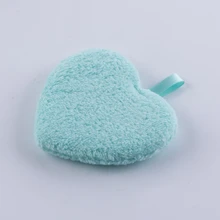 Спонж для снятия макияжа в форме сердца мягкий удобный спонж для снятия макияжа спонж для очищения лица Мягкий приятный для кожи