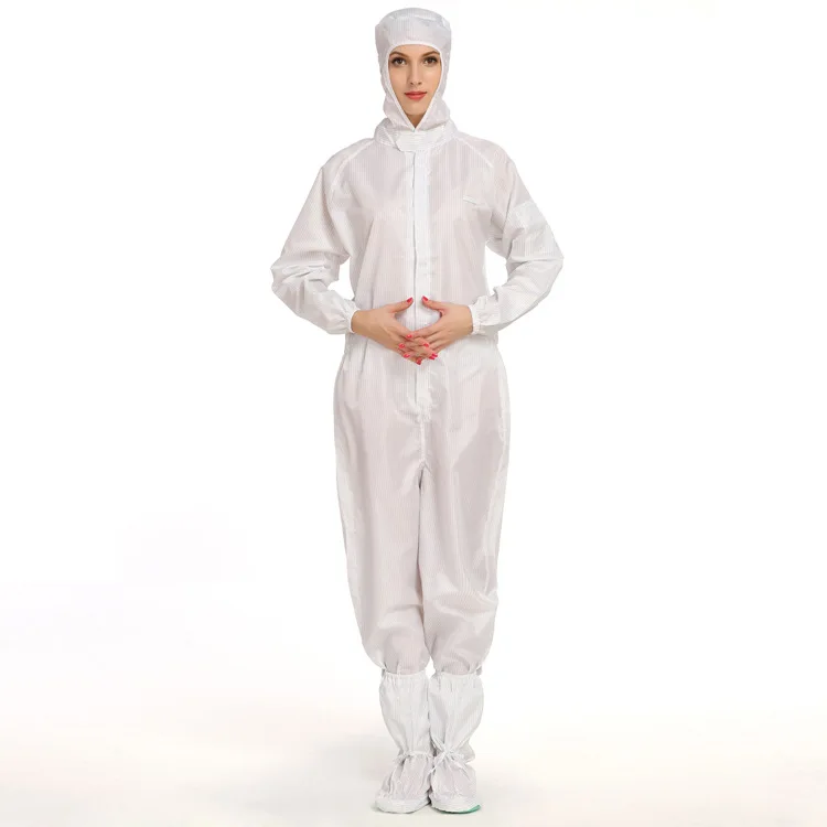 

Static-free Coverall Anti-static Protection Suit Anti-static Dust-free Coat Anti-static Onesie