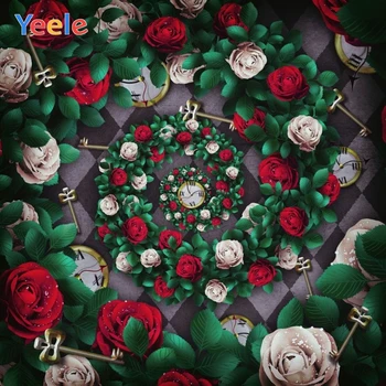 

Rose Flower Wonderland Magic Newborn Baby Shower Princess Birthday Backdrop Photography Backdrops Background For Photo Studio