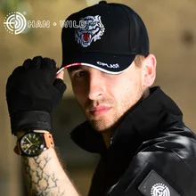 Тактический армейский Кепки Открытый военный Кепки ковбойские шляпы армия камуфляж охота Кепки шапка в виде головы тигра, бейсбол Battle cap обучение Кепки борьба