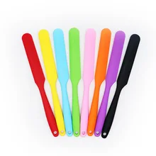 Large silicone one piece spatula flour blender butter spatula cream cake baking tool Silicone spatula bread spread jam