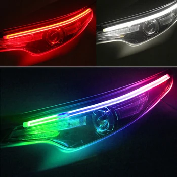 

Flexible Signal lights DRL Running Strip For Headlight 2835 SMD Universal