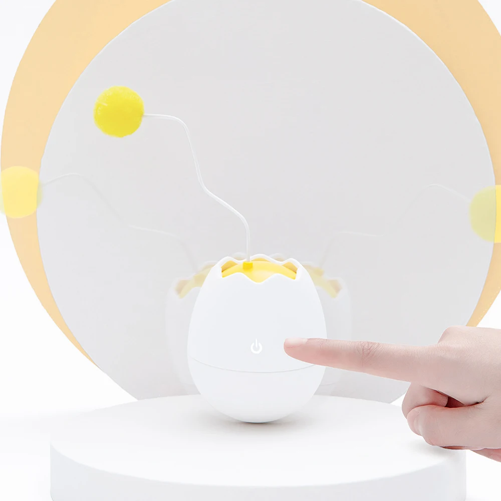 Электрическая игрушка для кошек яичная скорлупа Born Amuse интеллектуальная компания интересное моделирование тихая работа электрическая игрушка для собак от youpin