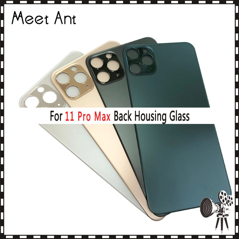 20 шт. AAA качество задняя Стекло для iPhone/11 11 Pro Max/11Pro Батарея на домашнию дверь задняя Корпус крышка Стекло