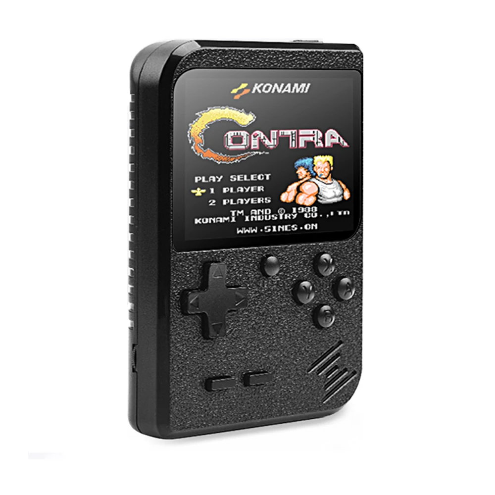 2021 Mini 400 IN 1 Game Player 8 Bit Console Gameboy 3.0 Inch Color LCD Screen Retro Box Two Players for Kids Gift | Электроника