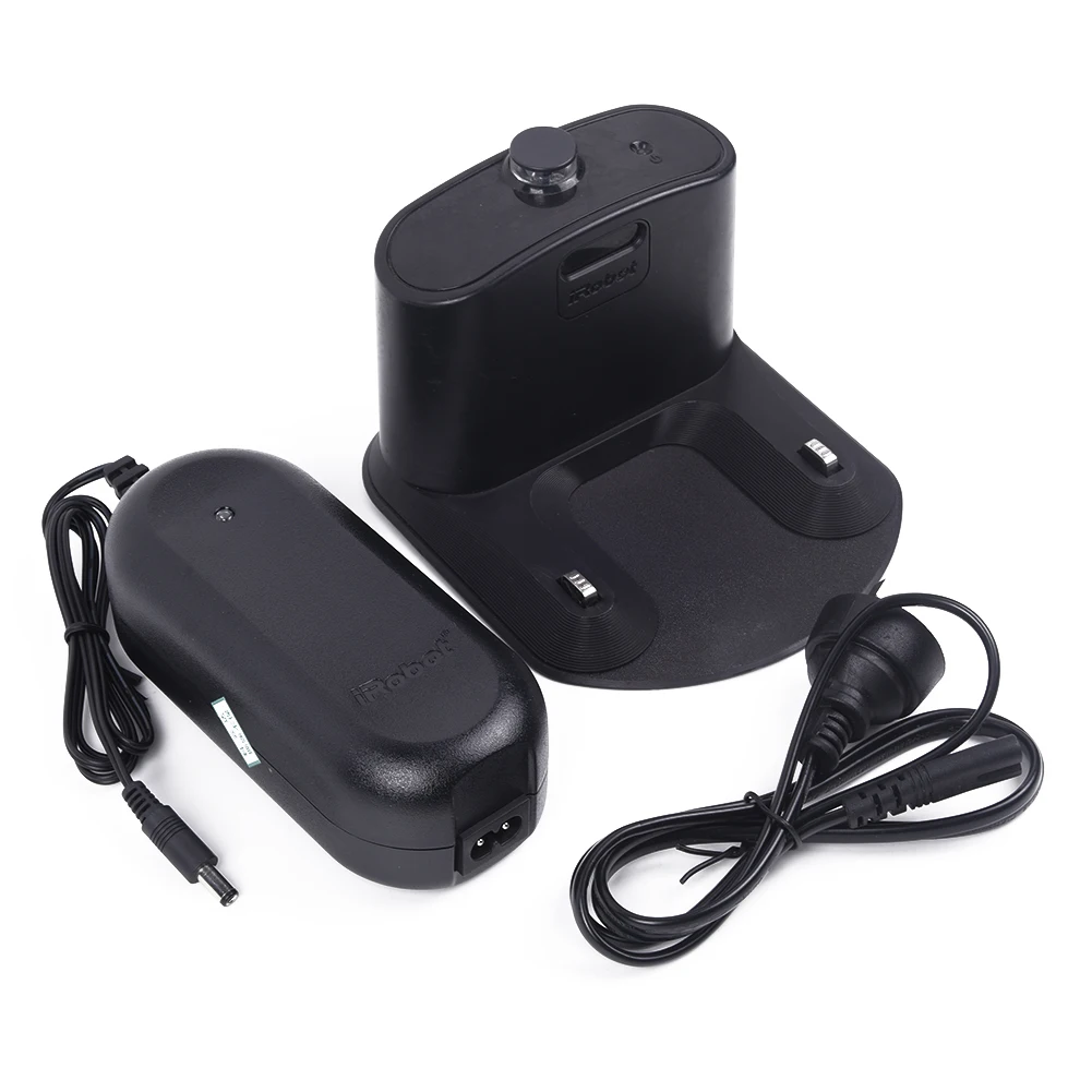 1* зарядное устройство+ 1* Зарядное устройство для IRobot Roomba 500 600 700 800 900 серии аксессуар
