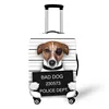 Funny Bad Guilty Dog Luggage Cover Travel Accessories Elastic Suitcase Protective Cover Anti-dust Case Covers For 18-28 Inch 3