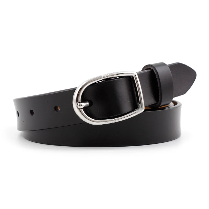 B Black Простой Модный женский ремень высокого качества из искусственной кожи с пряжкой, дизайнерский роскошный женский ремень 103 см - Цвет: B Black