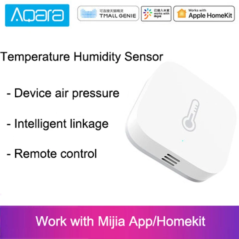 Умный Барометрический датчик Xiaomi Aqara Zigbee сенсор для измерения давления воздуха
