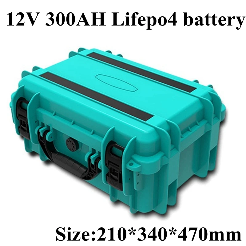 12V 300Ah LiFepo4 литий-ионный аккумулятор для кэмпер караван Autocaravanas солнечная панель