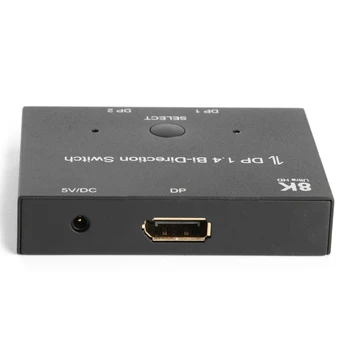 

1.4 Splitter Bi-Direction Switcher Projector Monitors 8K/60Hz Displayport DP for Household Computer Safety Parts