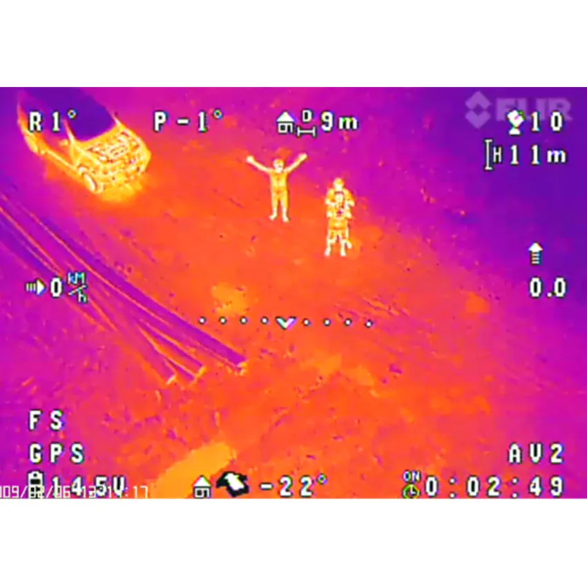 Тепловизионная камера Таро Flir Vue Pro 640 TLFLIR PRO640 с шарнирным стабилизатором для