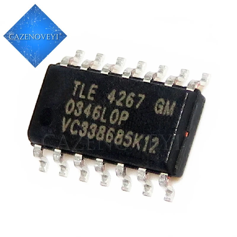 10pcs/lot TLE4267GM TLE4267G TLE4267 4267GM 4267 SOP-14 In Stock | Электронные компоненты и принадлежности