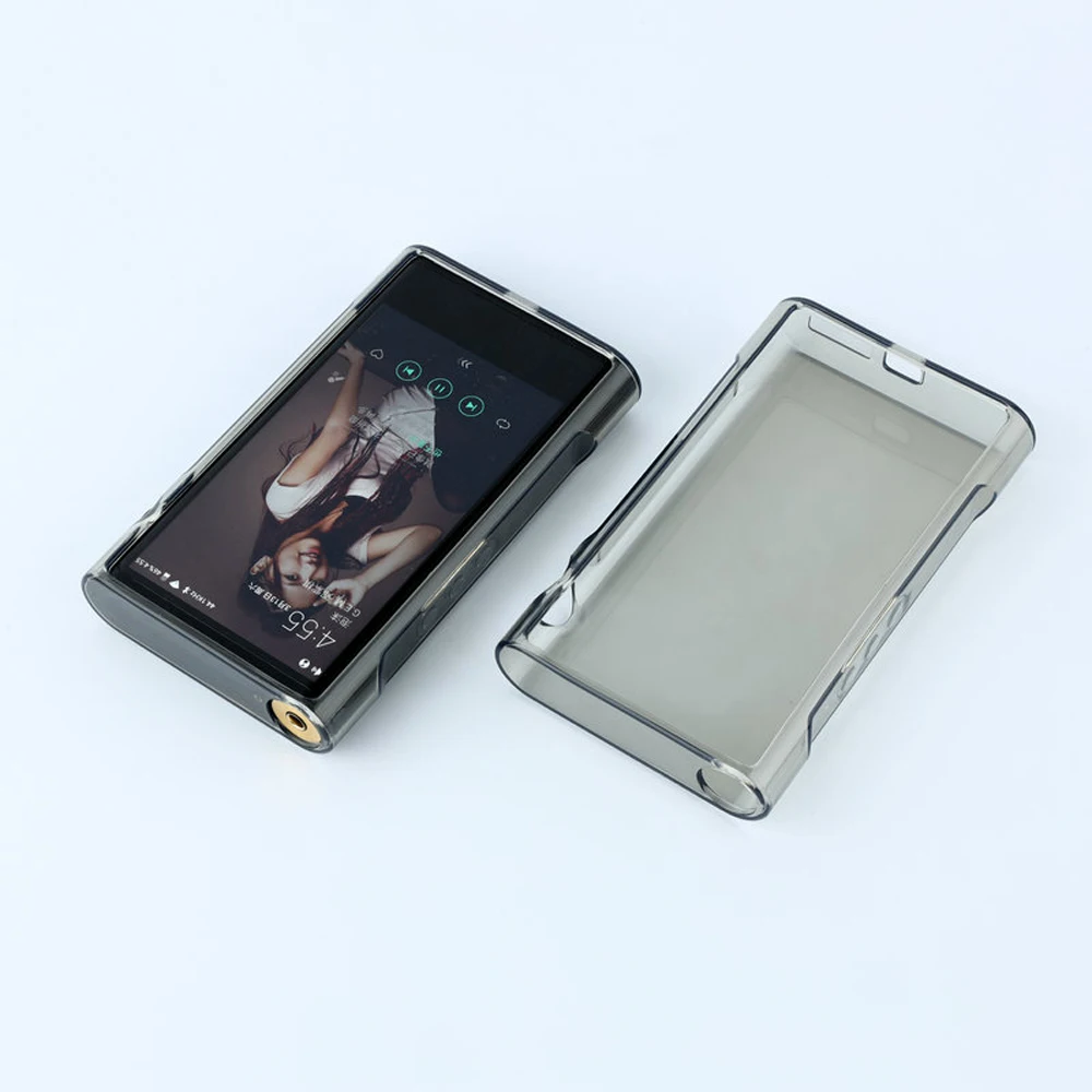 Music Player Case Soft TPU Clear Protective Skin Case Cover for Shanling M8 Music Player