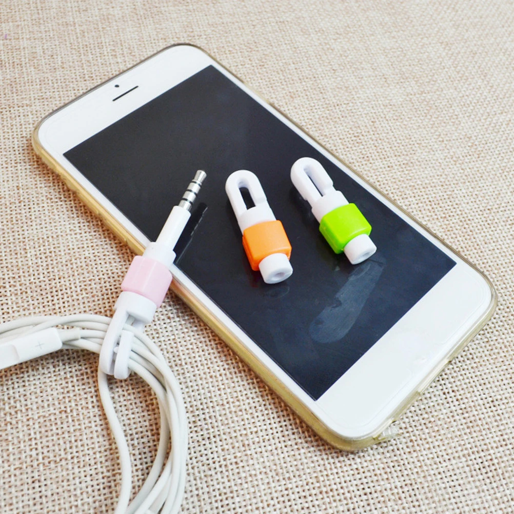5 шт/лот телефонный зарядный кабель протектор USB шнур Защитная крышка для iphone samsung наушники шнур провода защитный кабель зажимы