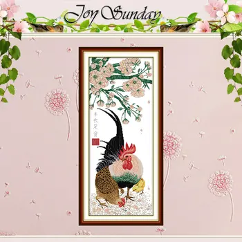 

Live in Abundance Counted Cross Stitch 11CT 14CT Cross Stitch animals Cross Stitch Kits for Embroidery Home Decor Needlework