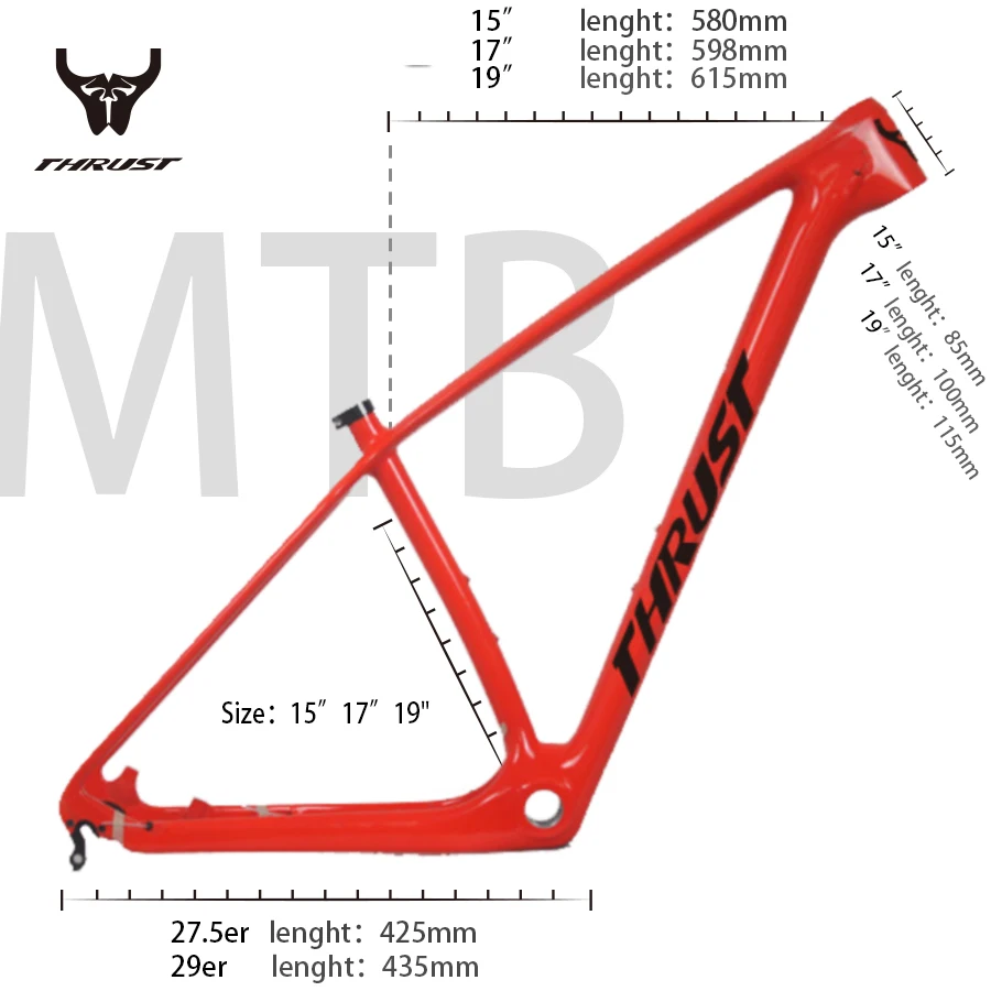 Упорная T1000 углеродная Mtb рама 29er 15 17 19 дюймов BSA BB30 Thru ось велосипеда 27 5 er рама|mtb