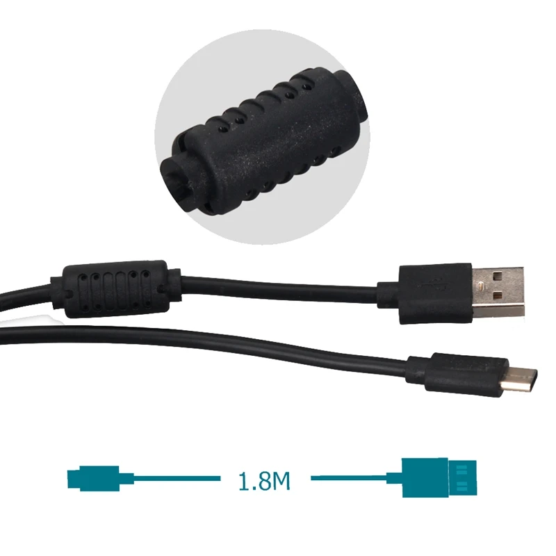 1,8 м тип-c usb кабель для зарядки шнур для kingd Switch Games Consol Кабель зарядного устройства для NS NX