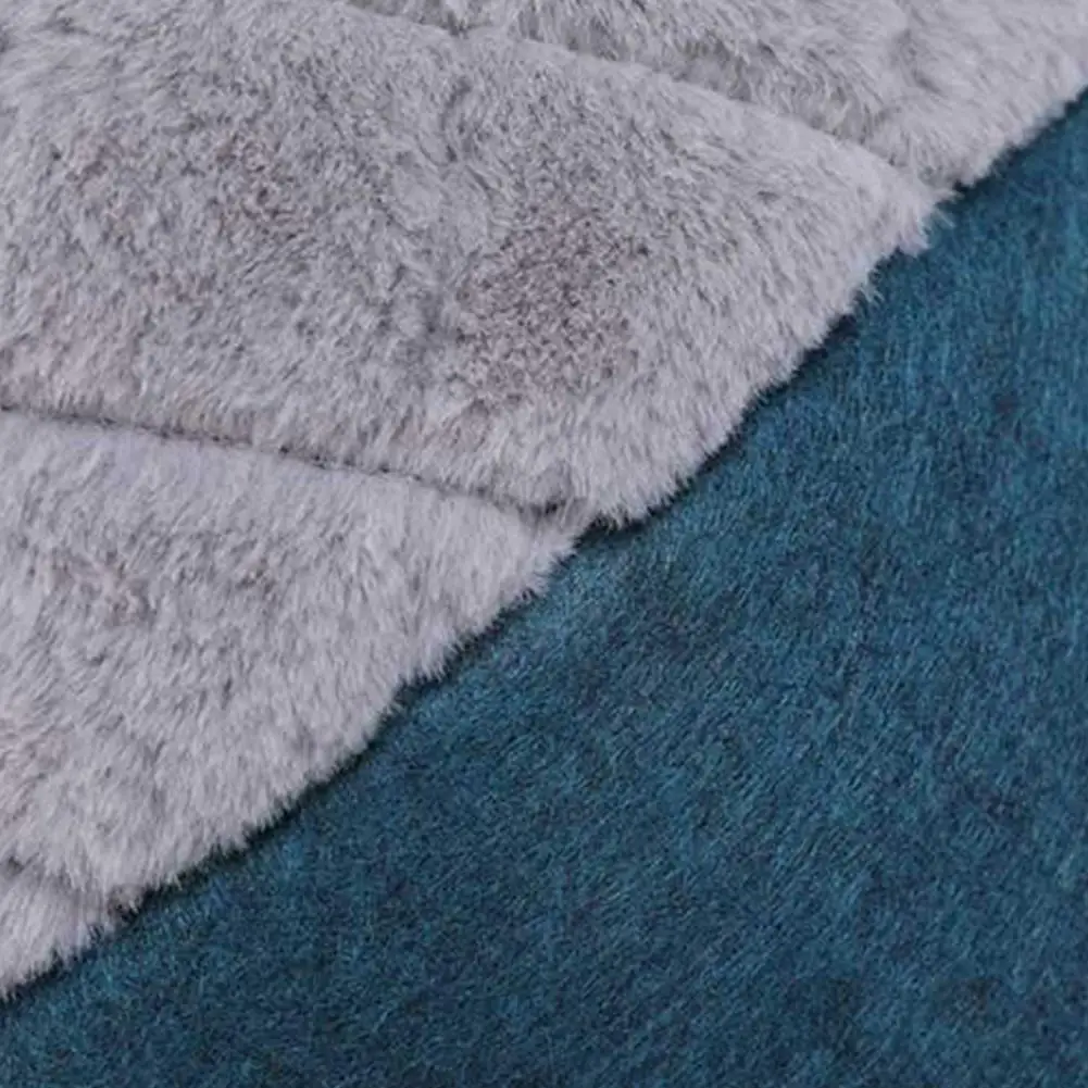 Универсальное зимнее теплое двойное использование кошачье гнездо круглый