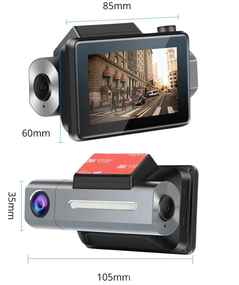 Radar speed Car DVR dash cam Voice control driving recorder WIFI Dash Cam Hidden Night Vision HD 1080P with GPS，ADAS